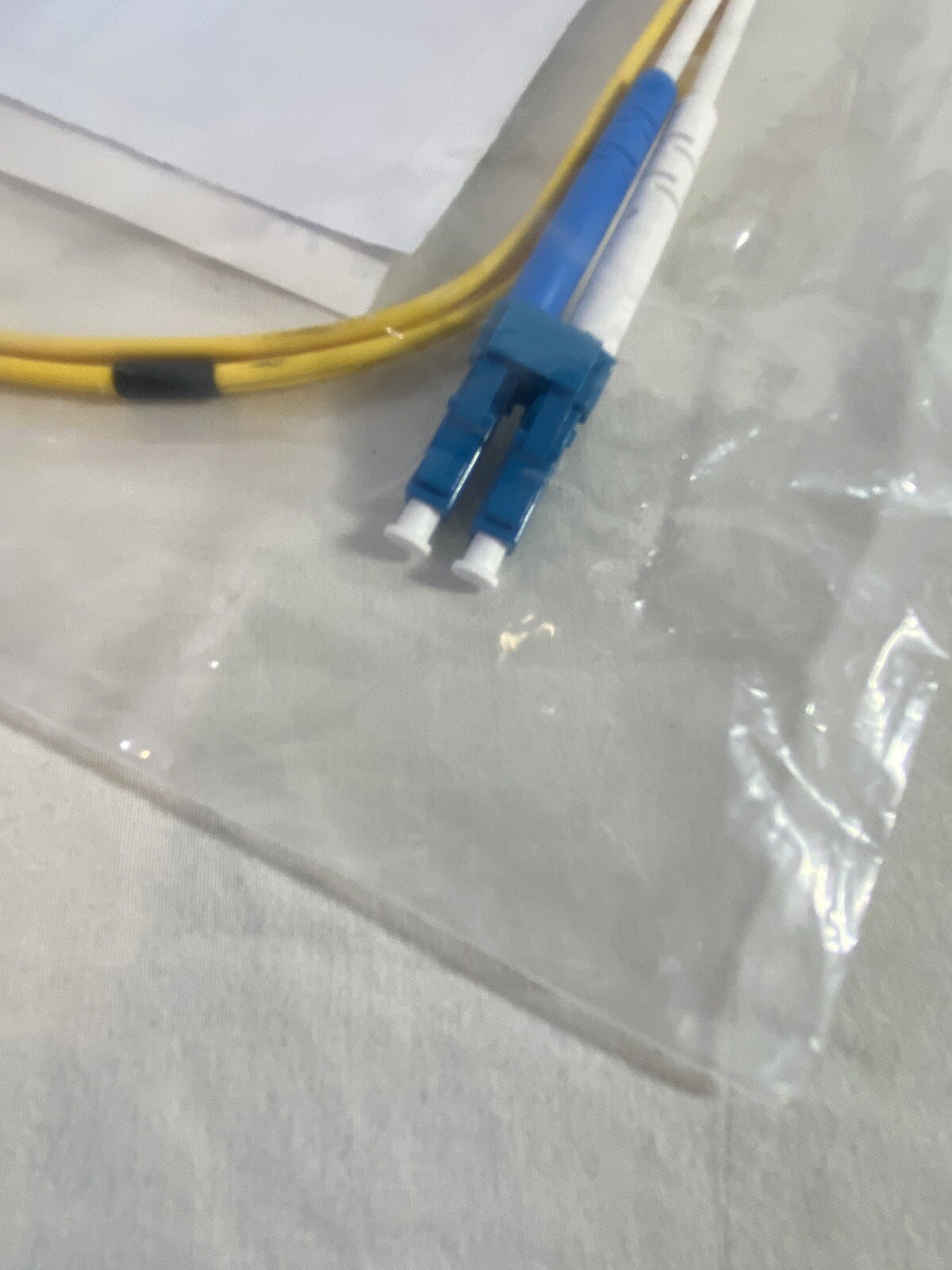 🔥NEW 1 Meter Single Mode LC To LC Fiber Jumper – VS 1M LC LC SM DPX PVC🔥