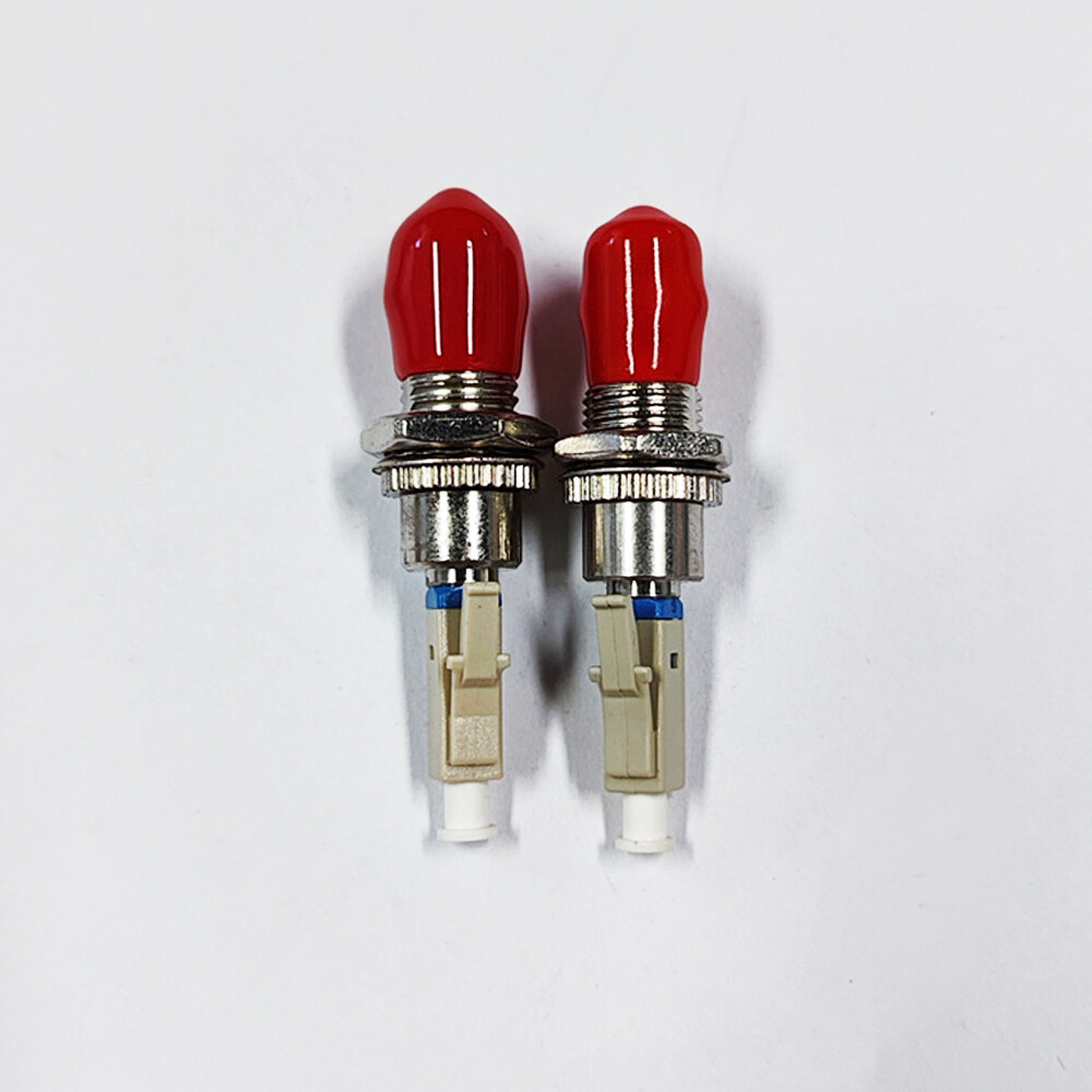 2Pcs ST/UPC Female to LC/UPC Male Adapter Fiber Optical Coupler US Stock