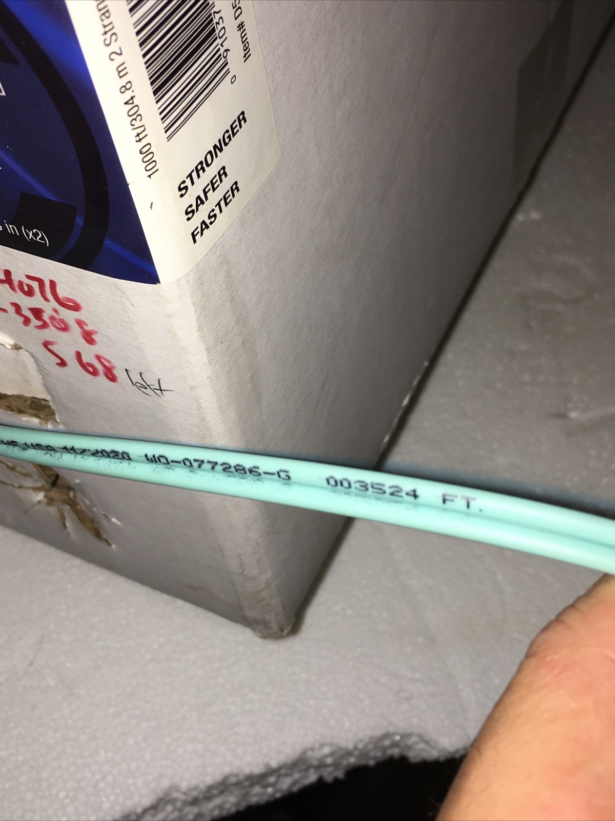 cleerline ssf fiber optic duplex om3 p 50/125 2 Item #D50125MOM3P 448 Ft
