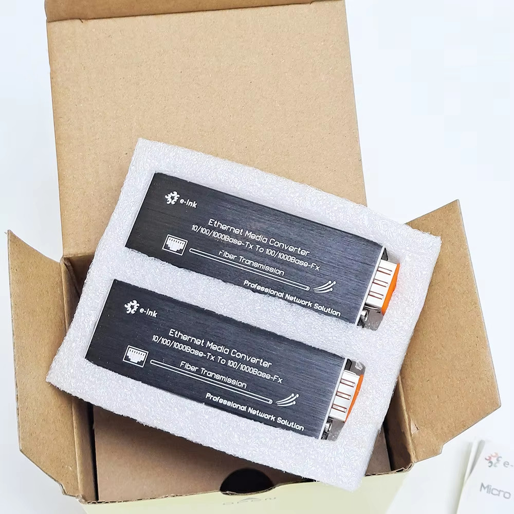 Mini SFP Optic Transceiver 100Mbps Converter Ethernet RJ45 Fiber to Electrical