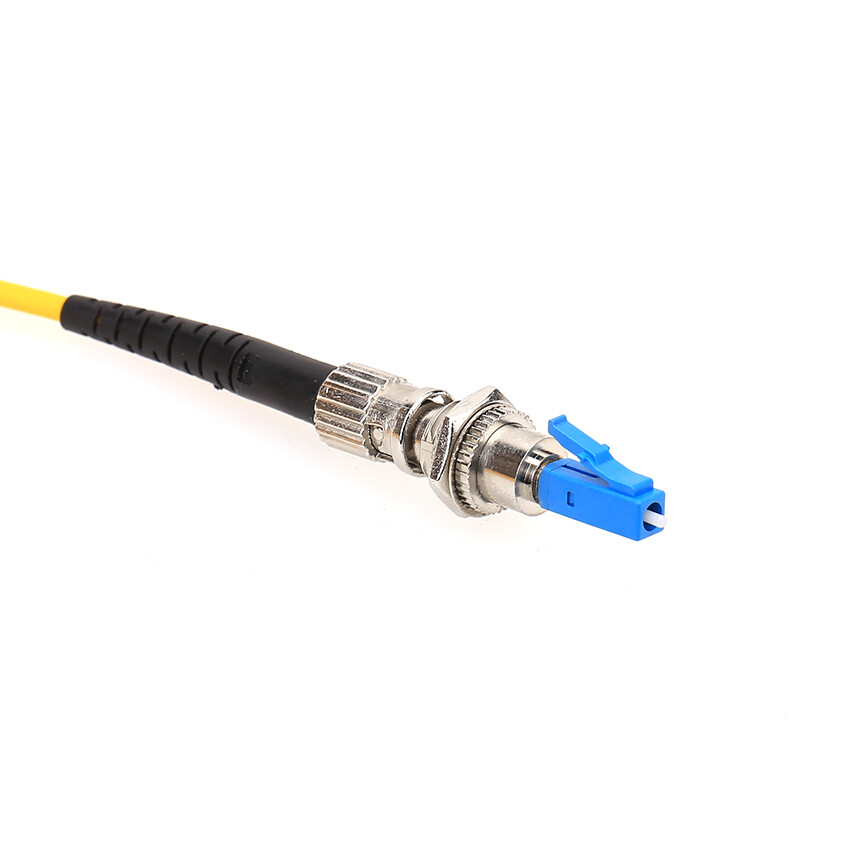 ST/UPC Female to LC/UPC Male Adapter Fiber Optical Coupler Flange Converter
