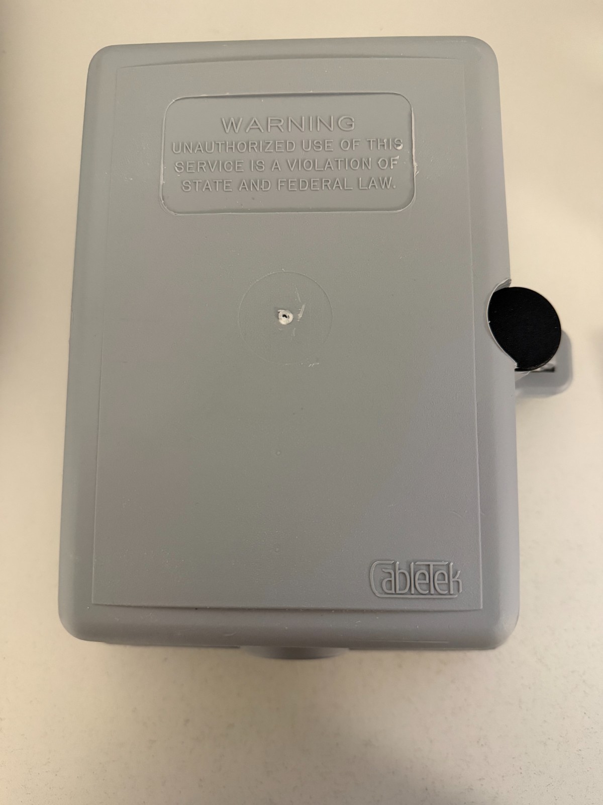CABLETEK 48MSE 9″ X 6″ X 3″ Residential Fiber Demarcation Enclosure Splitter Box