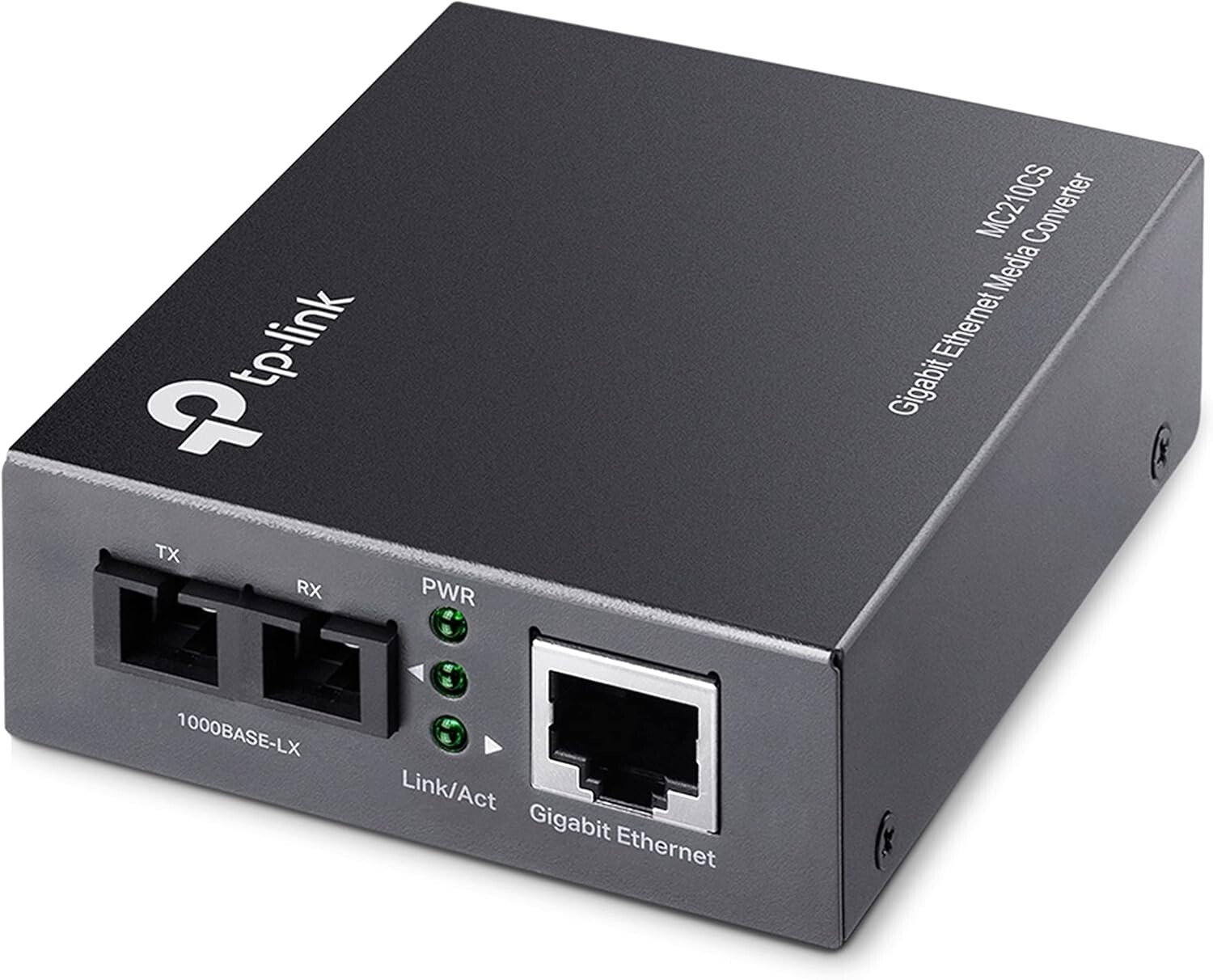 TP-Link MC210CS Gigabit Ethernet RJ45 SFP RJ45 Fiber Media Converter