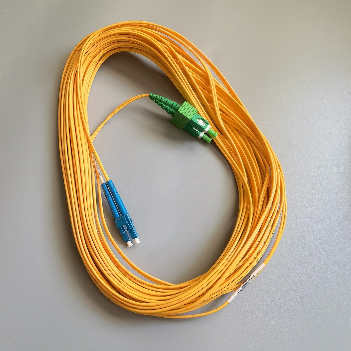 Fiber Patch Cord LC/UPC-SC/APC Double Core1-20M 2.0mm Wholesale 1pcs/3pcs FTTH