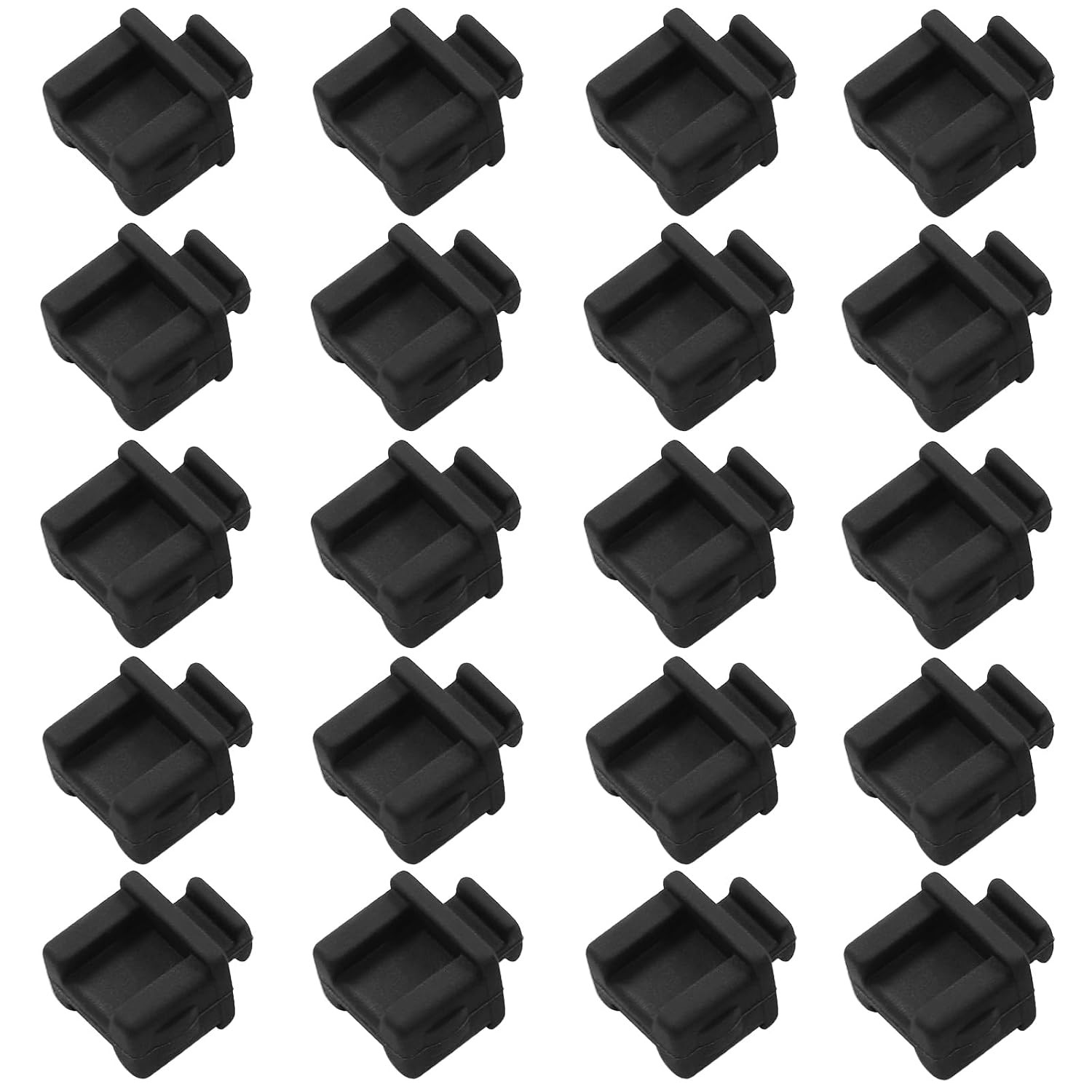 SFP Silicone Protectors Cap Port Cover, 20 Pcs | SFP Plug Port Protector, anti D