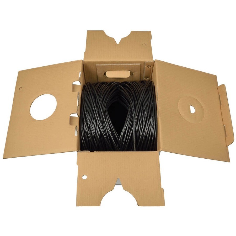 Tripp Lite N02201KBK 1000ft Cat5e Bulk Cable 350MHz Black
