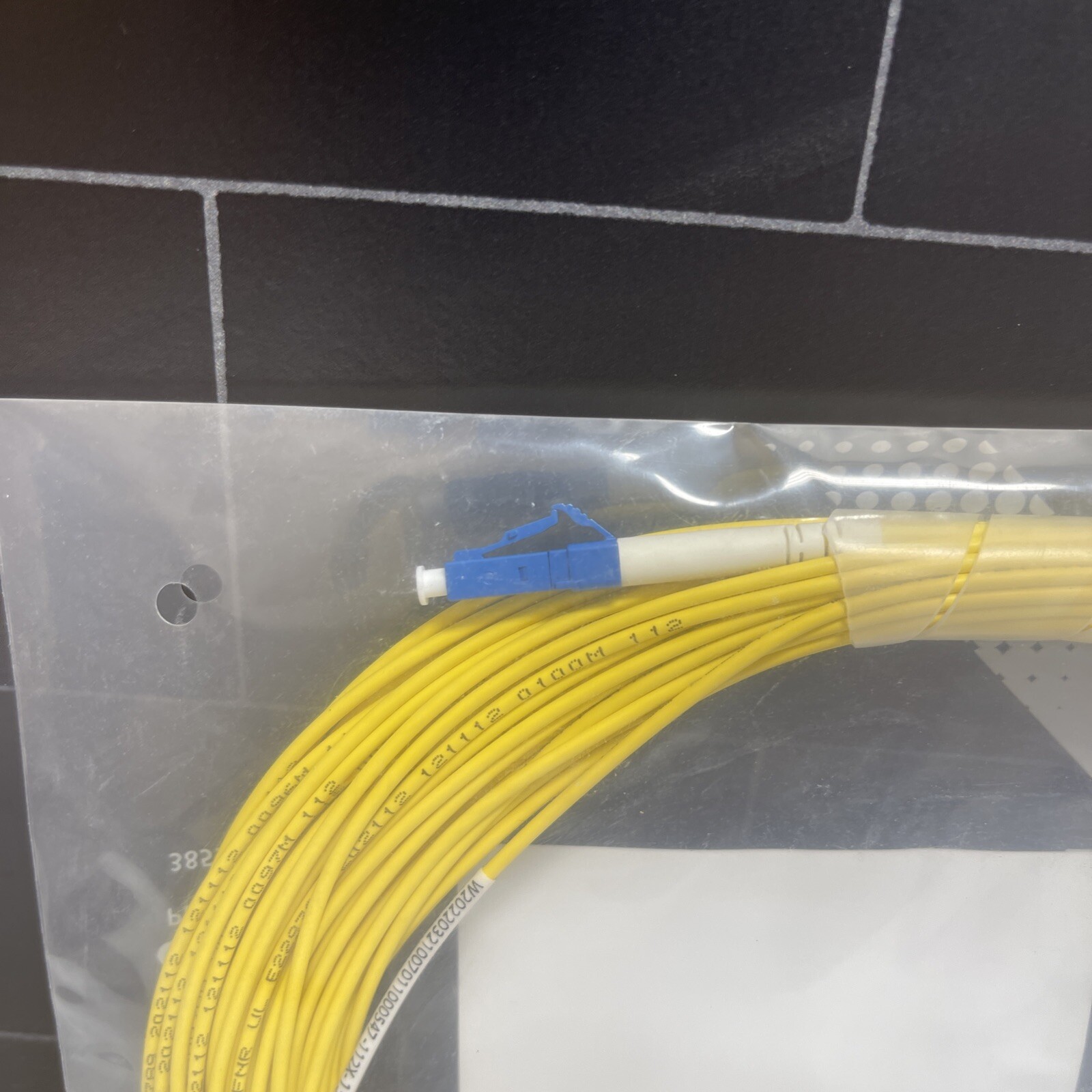 FS 9/125 Single Mode Fiber Patch Cable 15M LC/UPC-SC/APC