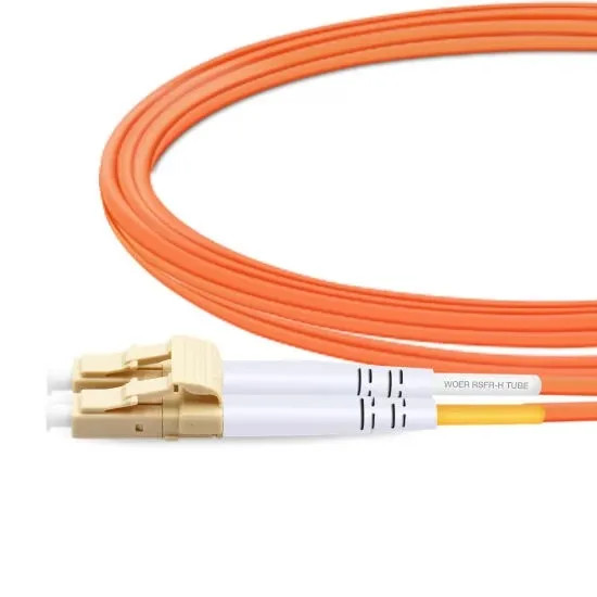 2PCS Duplex OM2 Multimode LC UPC to ST UPC LSZH 2.0mm Fiber Optic Cable