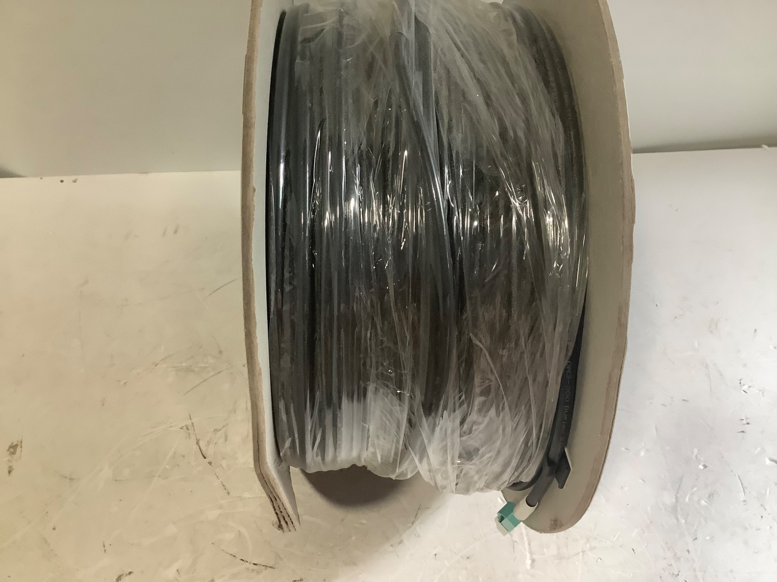 330Ft Outdoor Armored LC-LC Fiber Patch Cable, Duplex Multimode 40Gb OD-5mm