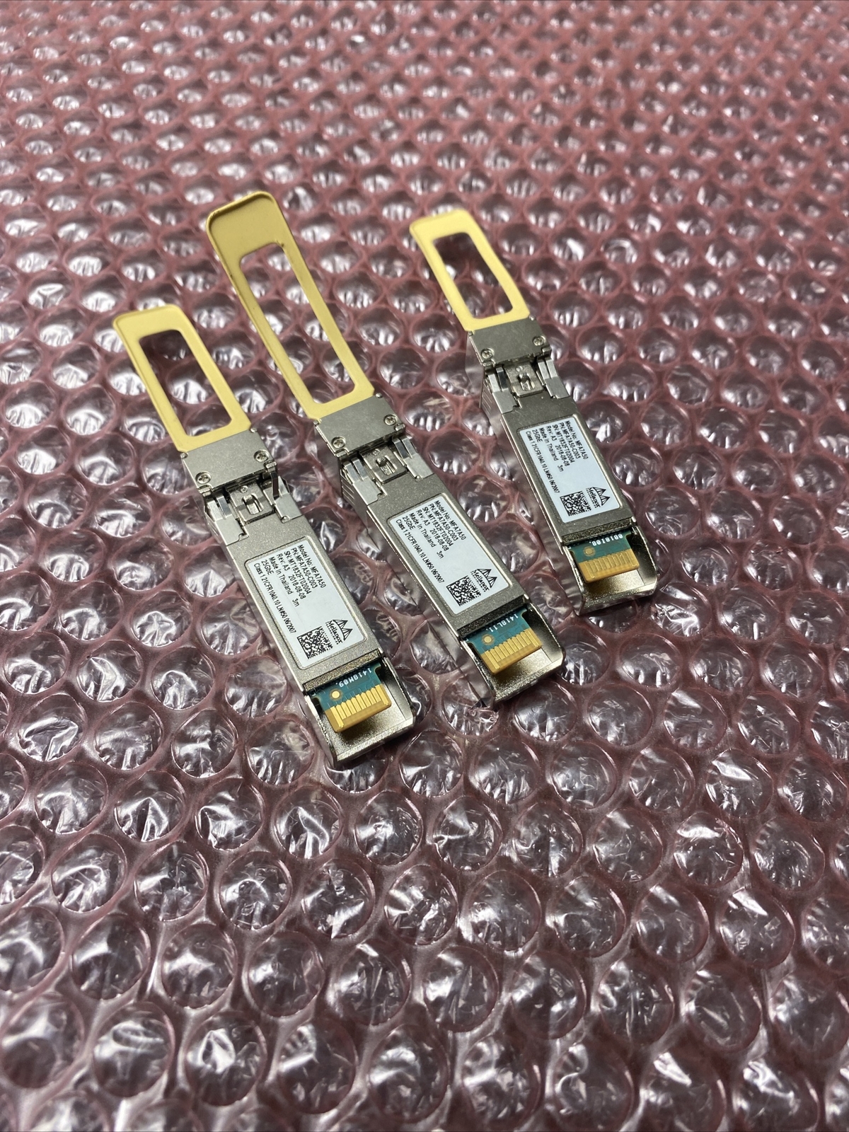 Lot of 3 Mellanox Technologies MFA7A50-C003 Direct Attach connectors No Cables