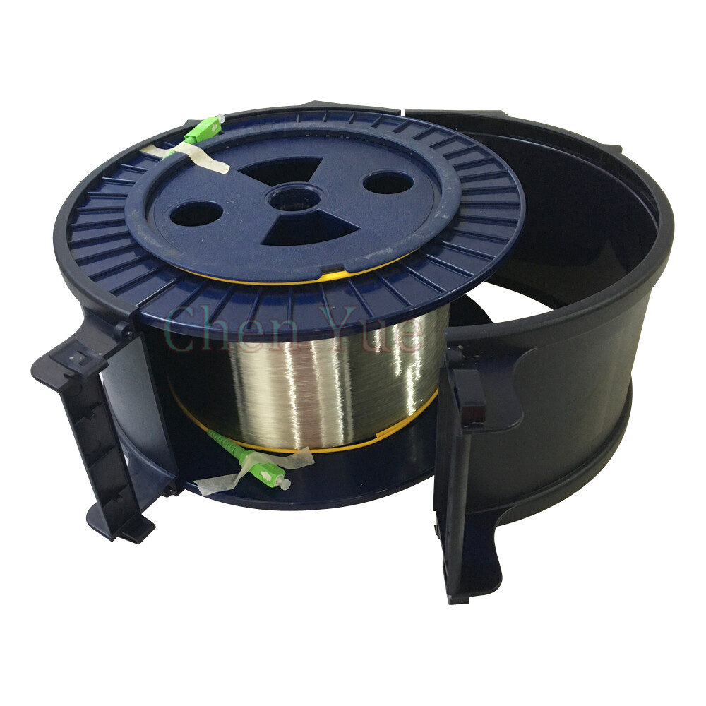 Fiber Optic OTDR Launch Cable SC APC SM 1KM OTDR Testing Bare Fiber Cable Spool