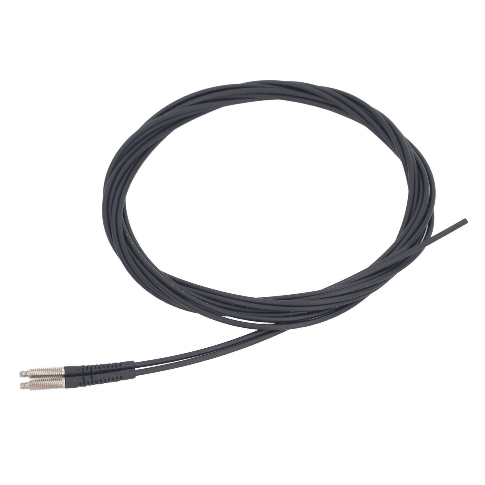 Fiber Optic Sensor 0 to 3600mm Distance Measuring M4 Thread Probe Fiber Optic