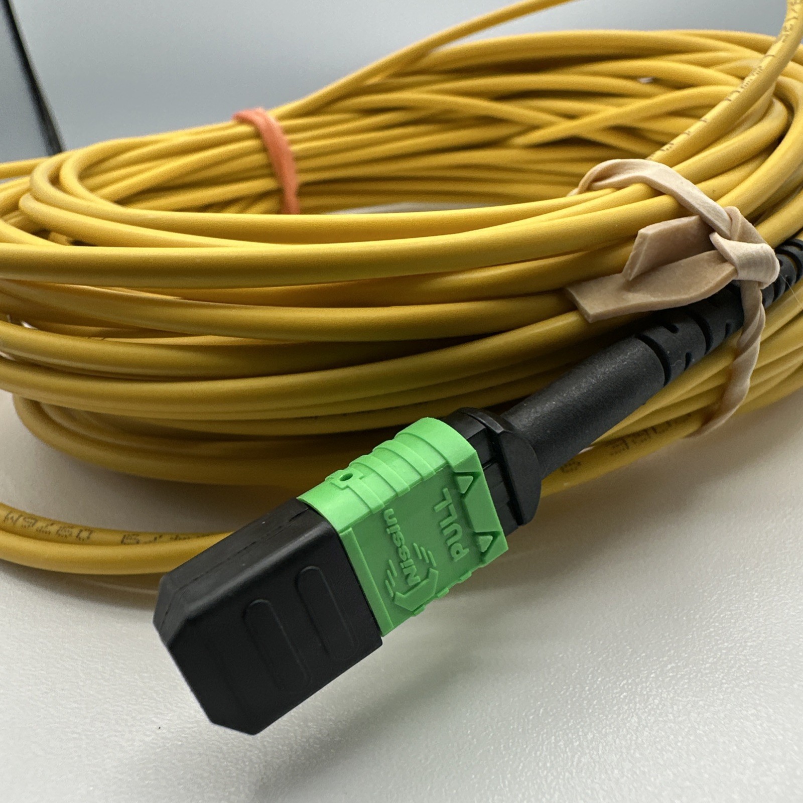 Optical Cable 12 Core 9/125 MTP/APC(M)-MTP/APC 65 FEET