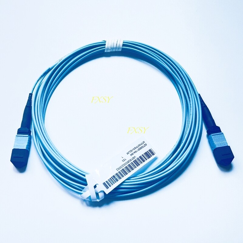 CORNING 6m 9m 21 MPO (F) to MPO (F) 8F OM3 Type B Fiber Optic Patch Cord MTP-MTP