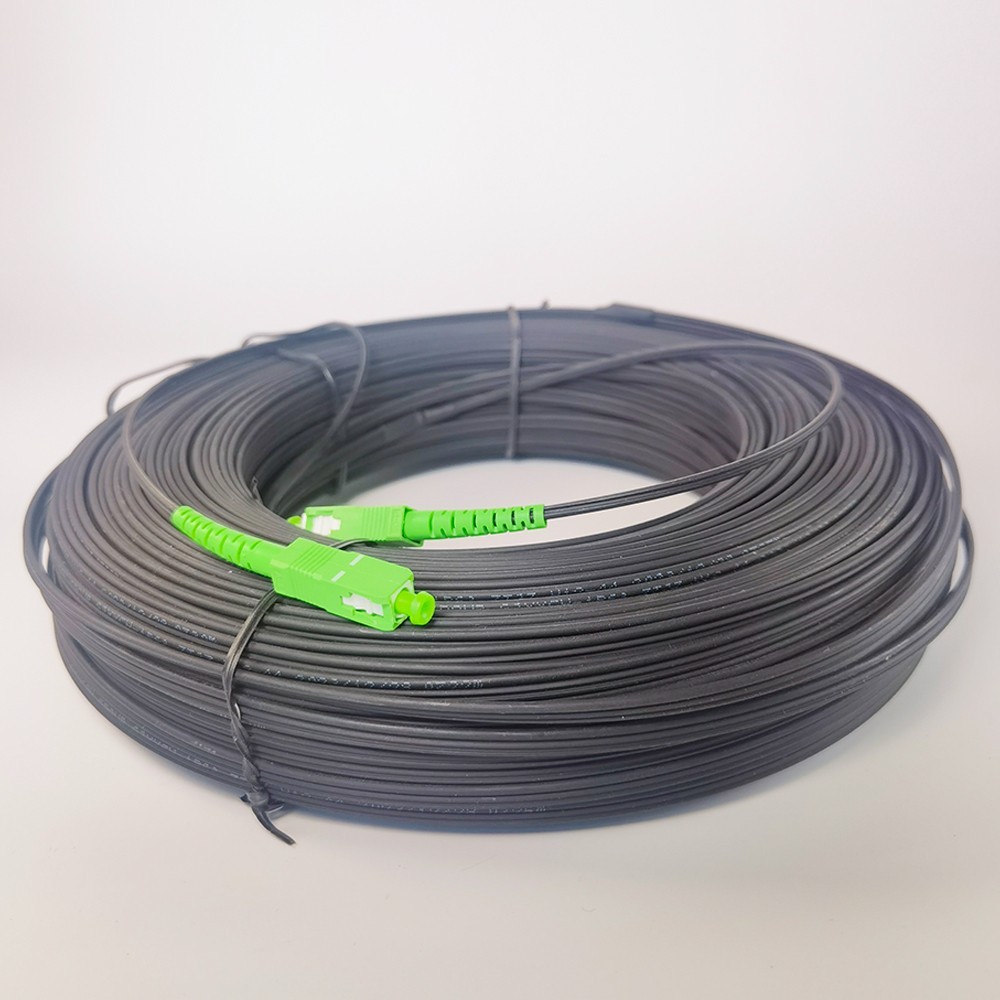 SC/APC-SC/APC Outdoor Drop Fiber Optic Cable 20M-100M Single Mode