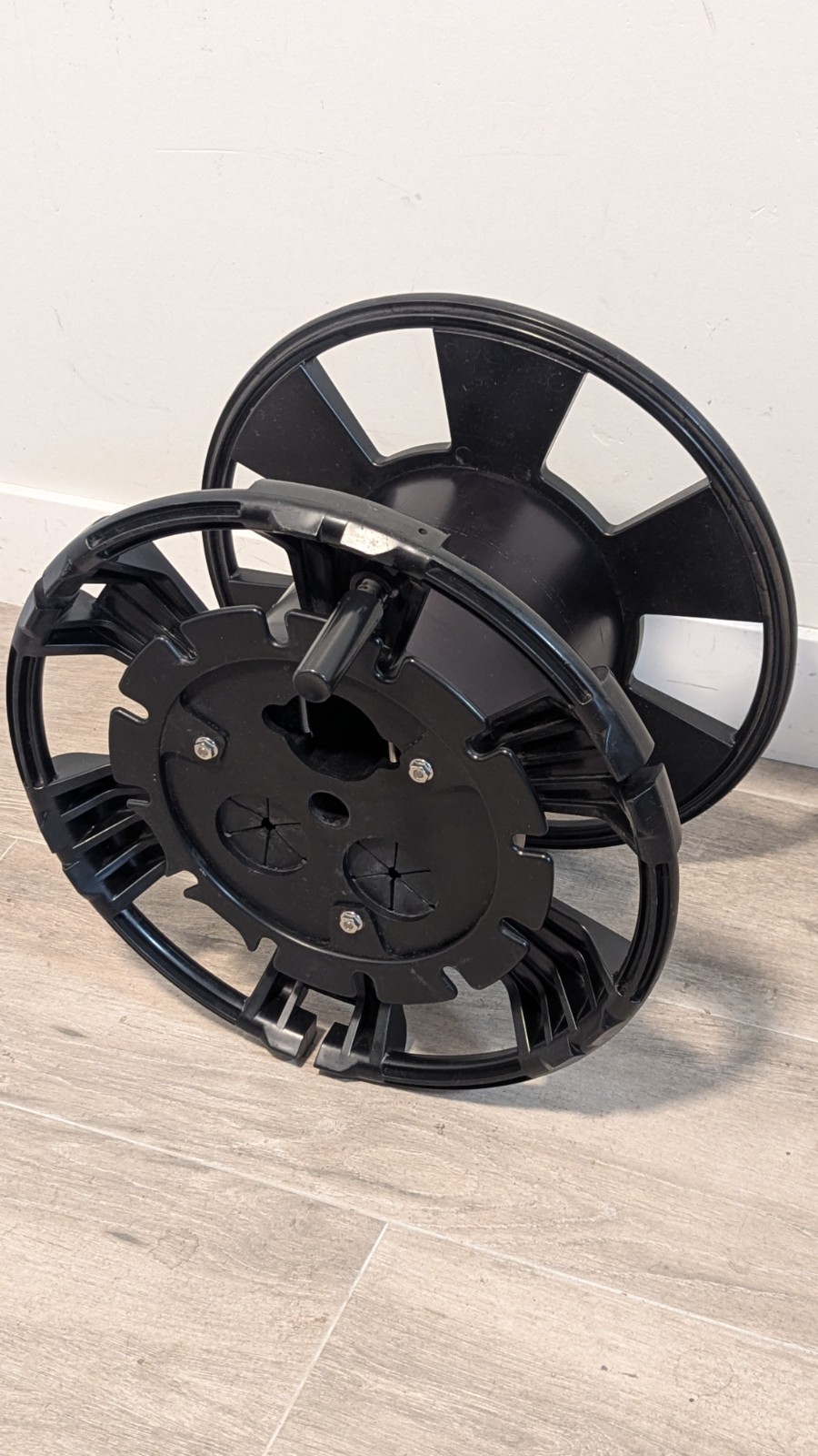 OCC MARS 300M Fiber Reel 0300 / Black / 1″ Round Center Hole