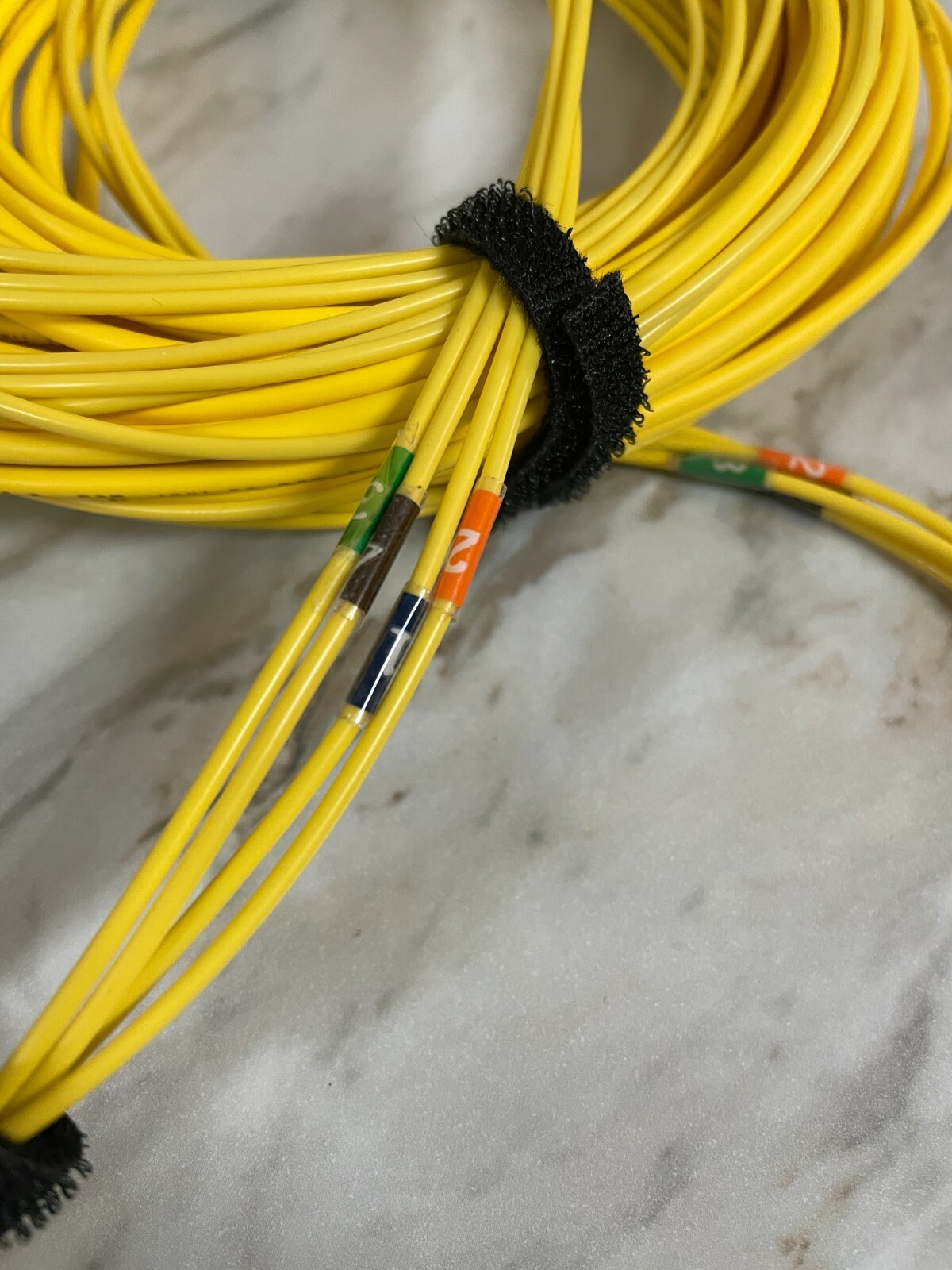 30M Uniboot LC-LC Single-Mode Duplex 4 Strand 9/125 Fiber Optic Patch Cord