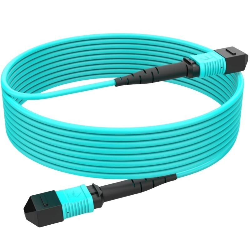 12 cores Fiber Optic Patch Cord Mpo Multomode OM3 Trunk Cable Fiber Optic Jumper