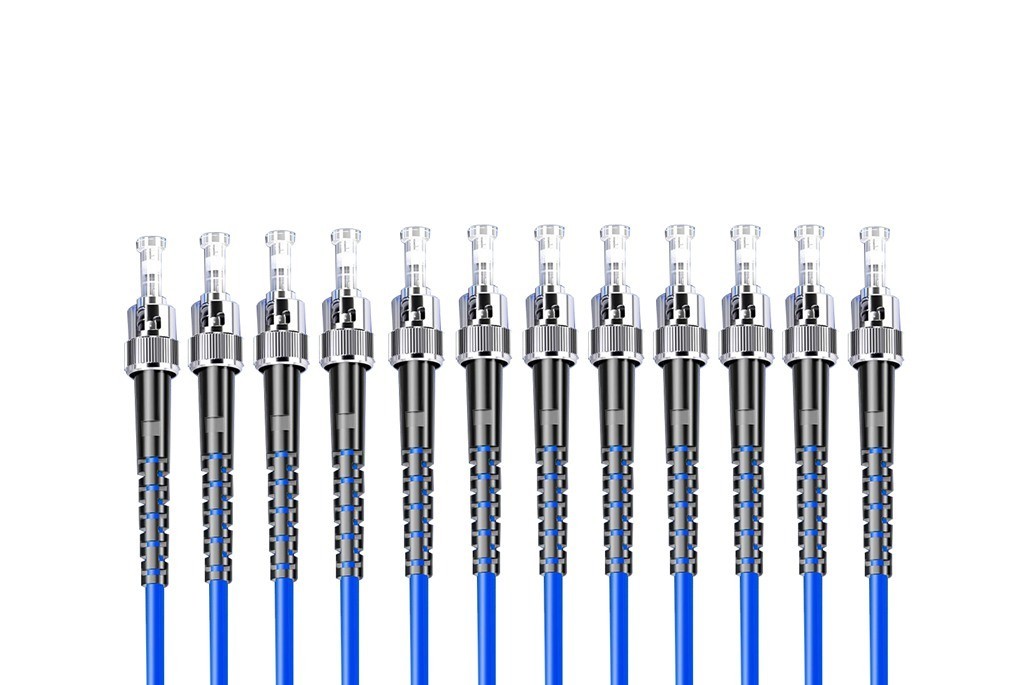 1000ft(305meters) Outdoor Armored Singlemode ST-ST 12 Strands with Fiber Reel