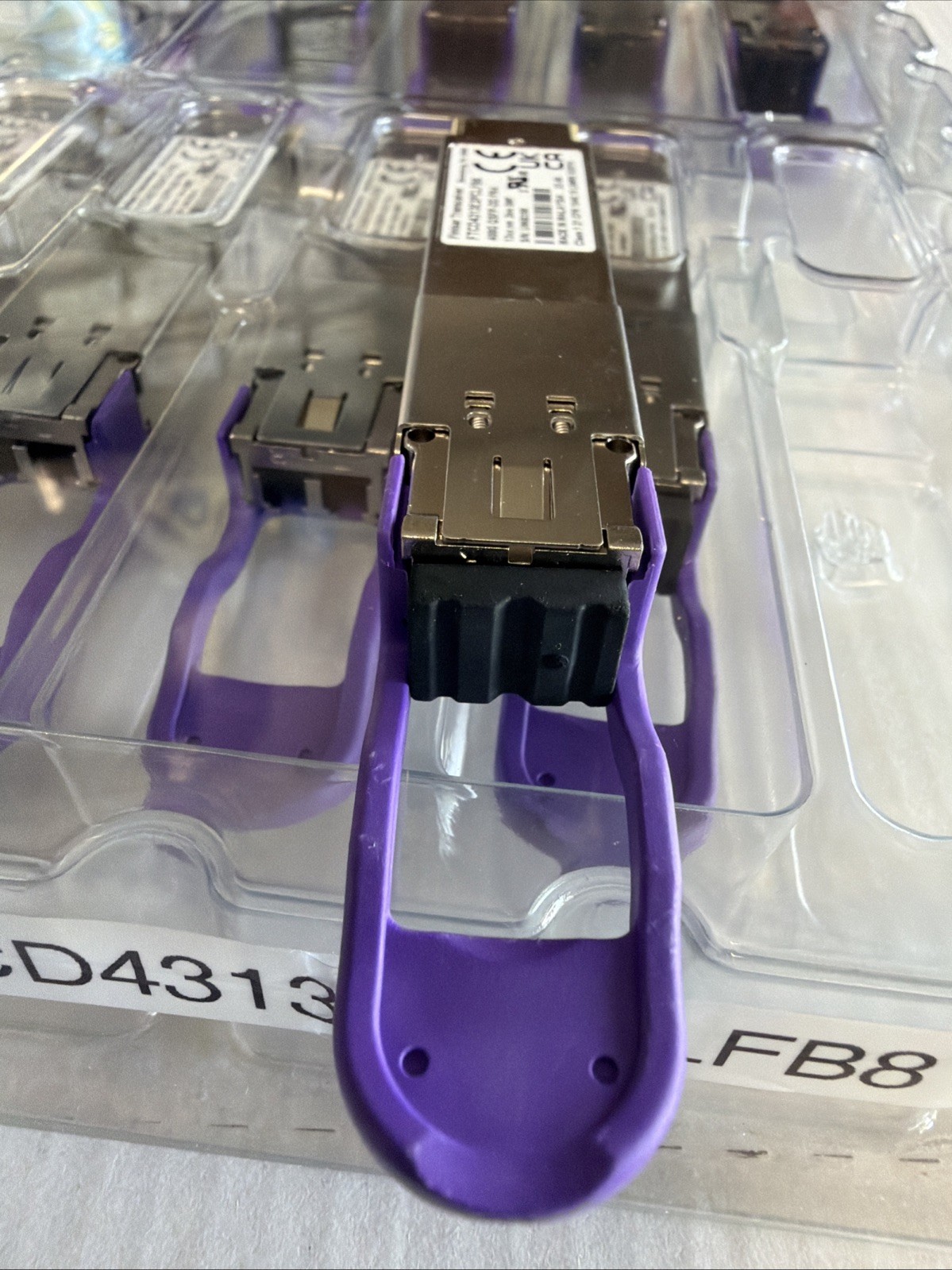 1 FINISAR FTCD4313E2PCLFB8 Transceiver 400G QSFP-DD FR4 13XX nm 3km SMF Qty 1