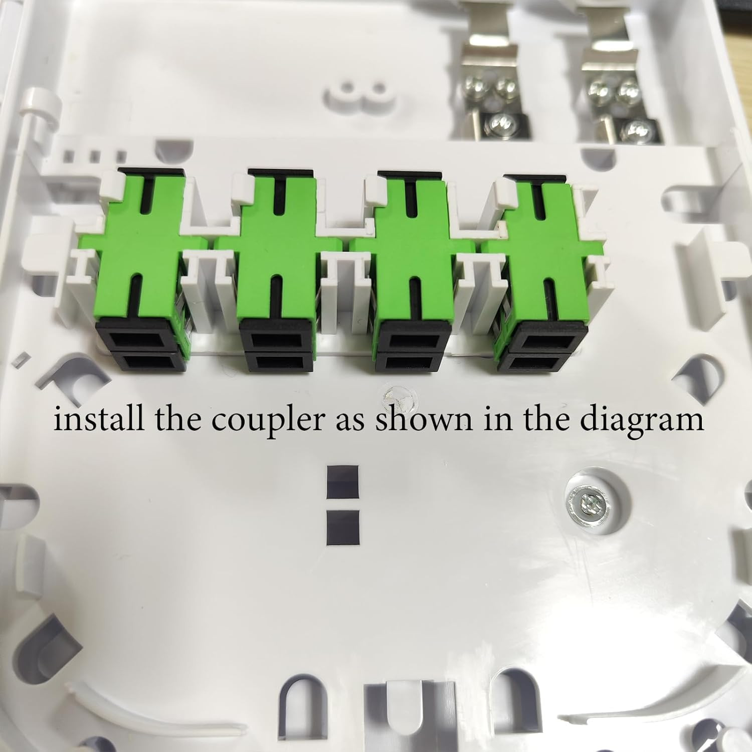 8 Core Fiber Optical Terminal Box Fiber Optic Distribution Enclosure FTTH Fiber
