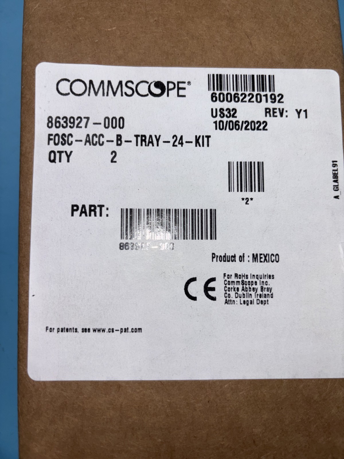 CommScope FOSC450-D6-6-NT-0-D6V Fiber Optic Splice Closure – 931866-000