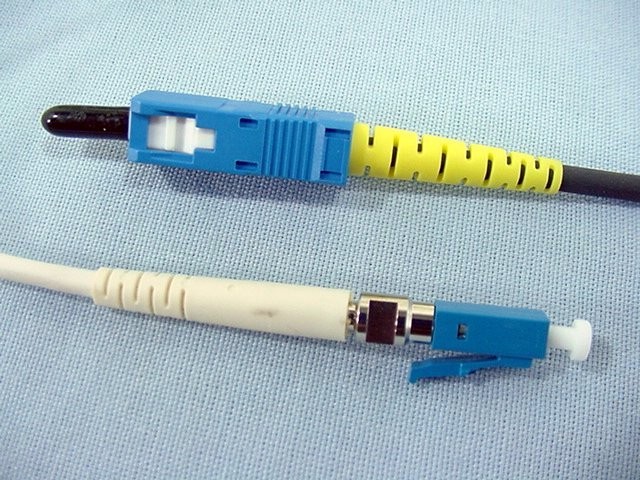 1M Leviton Fiber Optic Single-Mode Simplex Patch Cable Cord SC LC UPC UPSCL-S01
