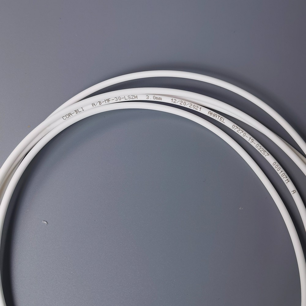 Fiber Optic Patch Cord G657A2 LSZH 2M SC/APC-SC/APC Simplex Fiber Patch Cord