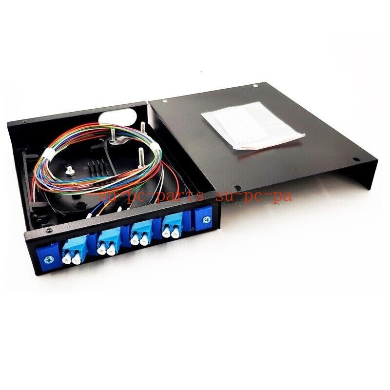 Fiber Optic Terminal Box 4 Core LC/SC/FC/ST UPC SM adapter 4 Port Patch Panel