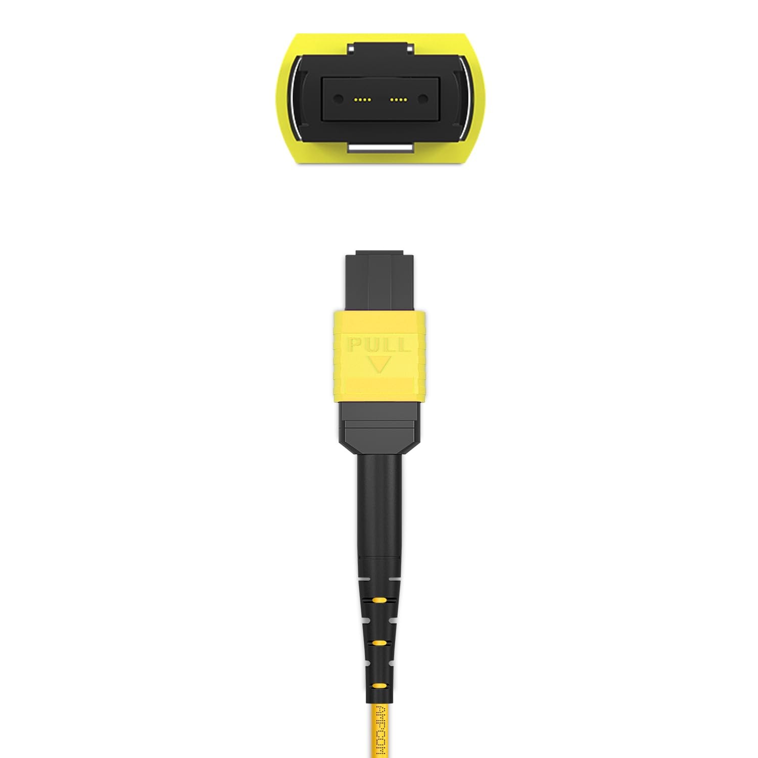1m 3ft MPO To LC Breakout Cable 9/125m Singlemode OS1/OS2 8 Fiber Optic