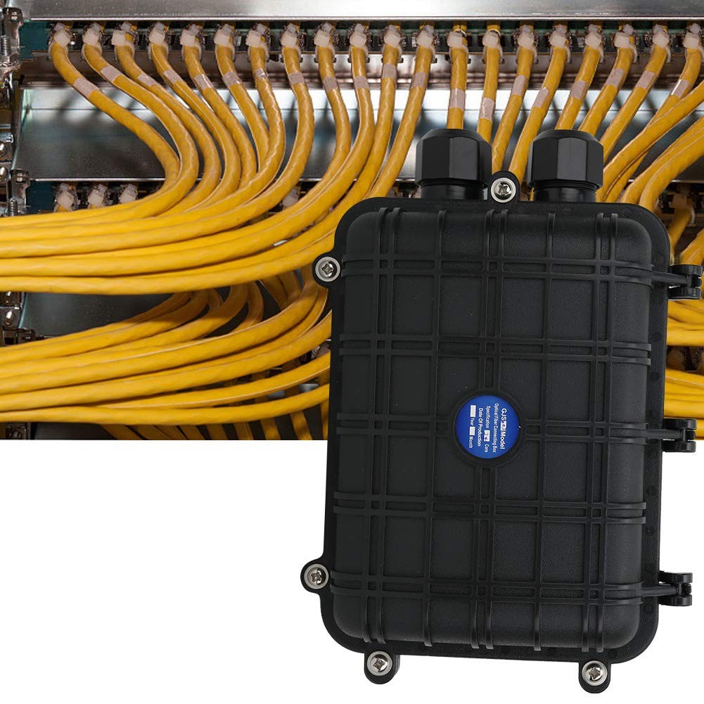 Fiber Termination Kit Splice Box 1 In Out Enclosure 24 Core Ip68 Cable