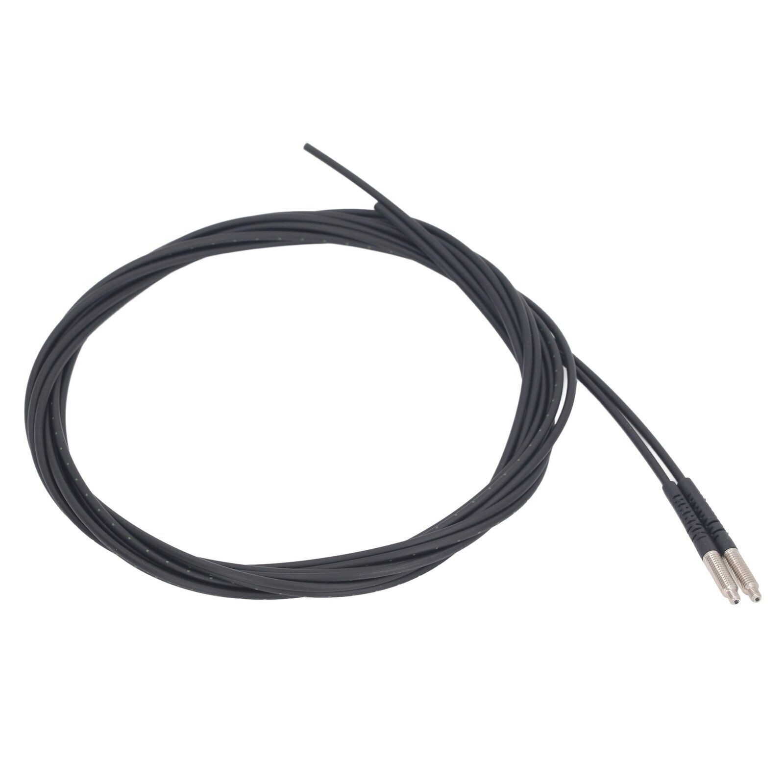Fiber Optic Sensor 0 to 3600mm Distance Measuring M4 Thread Probe Fiber Optic