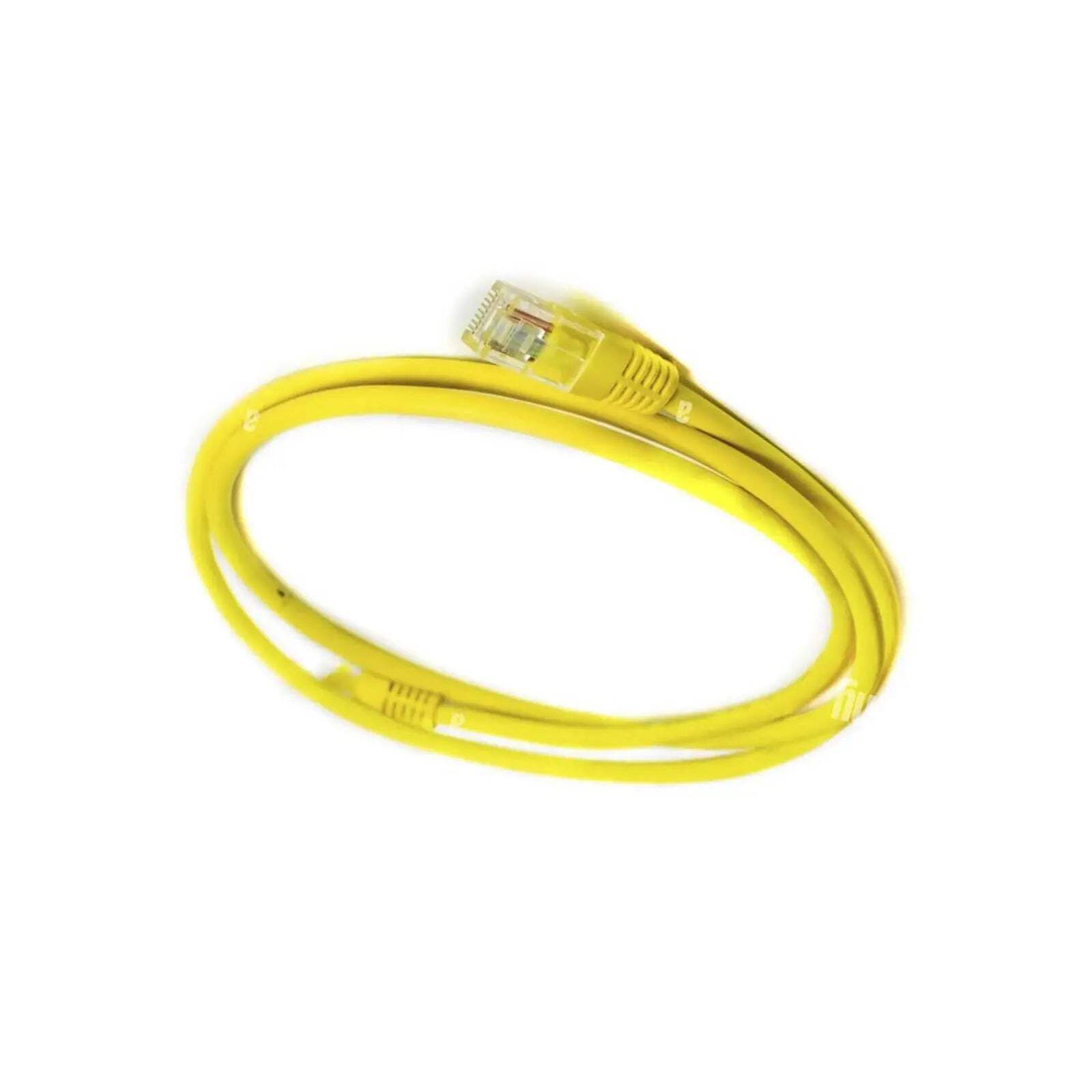 Taike Data Cable CAT.5E UTP 24AWG 4Pairs AWM PVC 1.5m Yellow