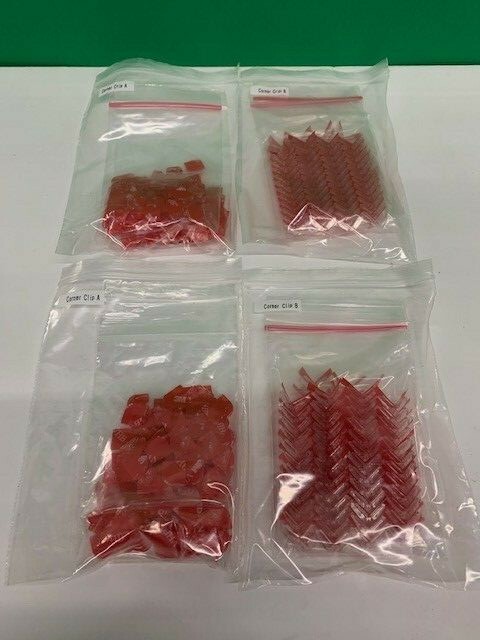 Corning Clearcurve Fiber Optic Cable Drop Kit w/ ZBL 900 μm “Invisible” Fiber
