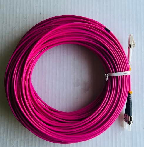 30M/99FT LC/UPC-ST/UPC-0M4-DX-3.0-30M-LSZH Indoor Fiber Optic Patch Cord NEW