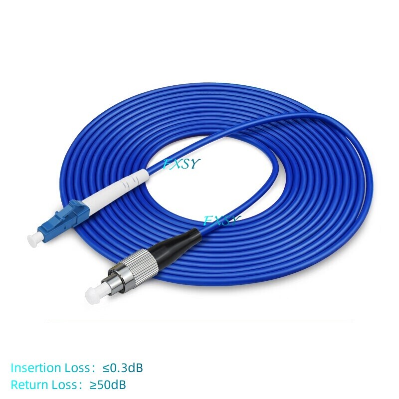 20m 25m 30m 50m 100m LC to LC SC FC ST UPC Single Mode Fiber Optic Patch Cord
