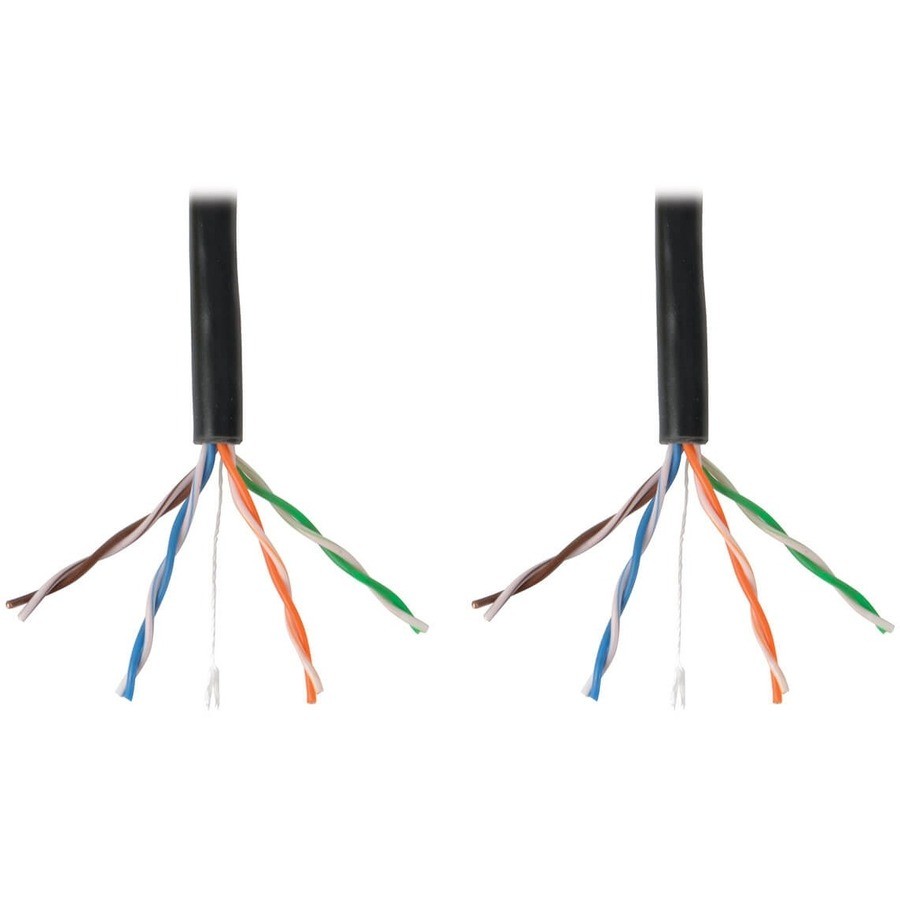 Tripp Lite N02201KBK 1000ft Cat5e Bulk Cable 350MHz Black