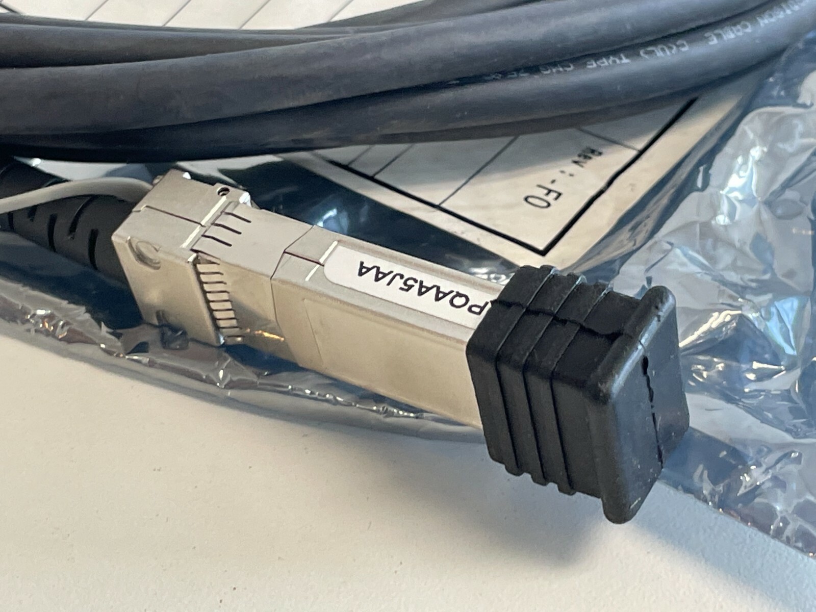 PP5: Lot of 2 Cisco SFP-H10GB-CU5M= – 10GBASE-CU SFP+ 5 METER CABLE