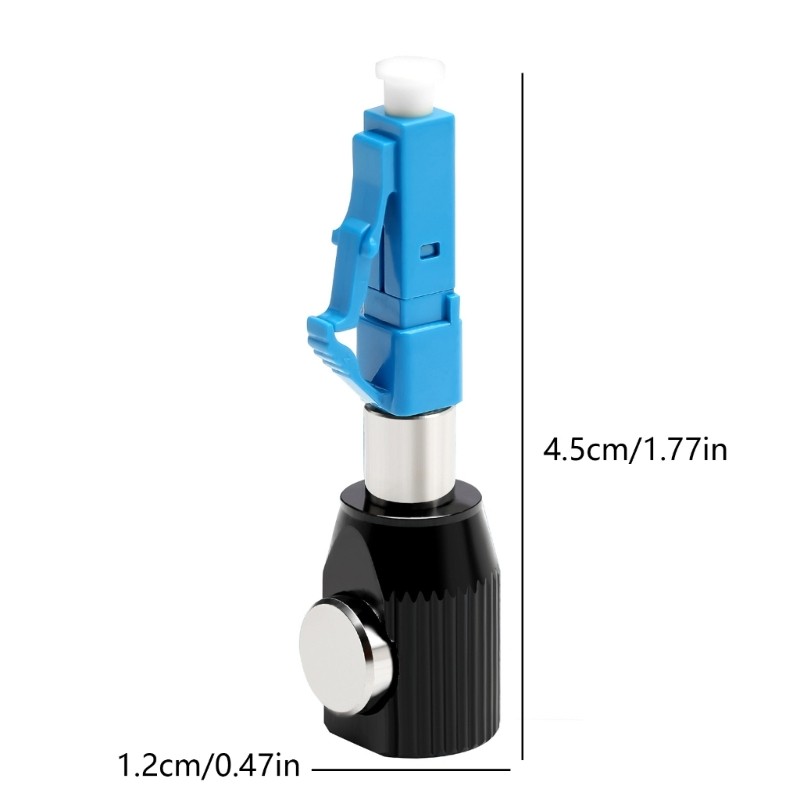 Round Square Embedded Fiber Optical Connector Fiber Optical Adapter Connector