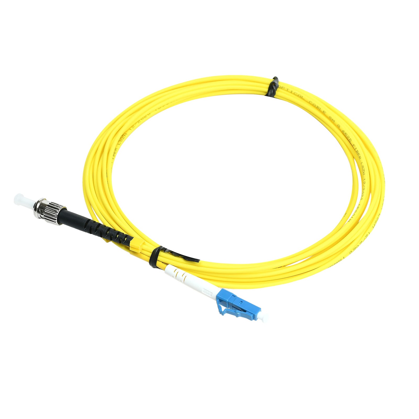 4 PCS 2M 6.5FT LC To LC OS2 Fiber Optic Patch Cable Singlemode Duplex 9/125m