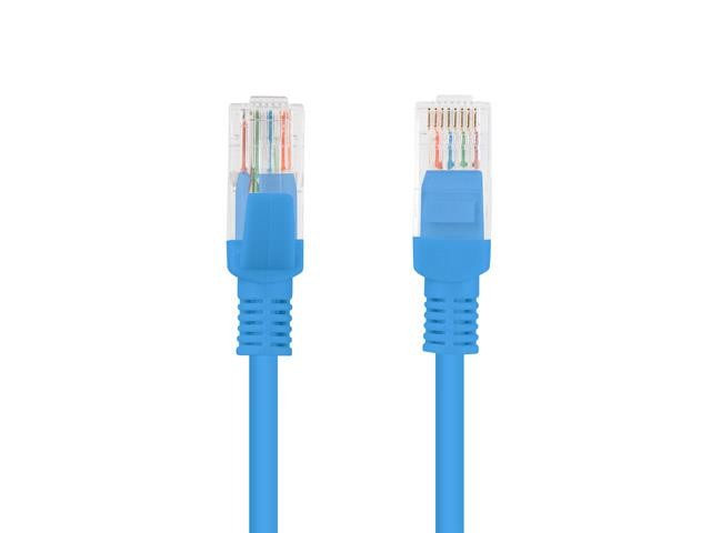 LANBERG UTP CABLE CAT.5E 10M BLUE FOR DATA TRANSFER IN ETHERNET NETWORKS