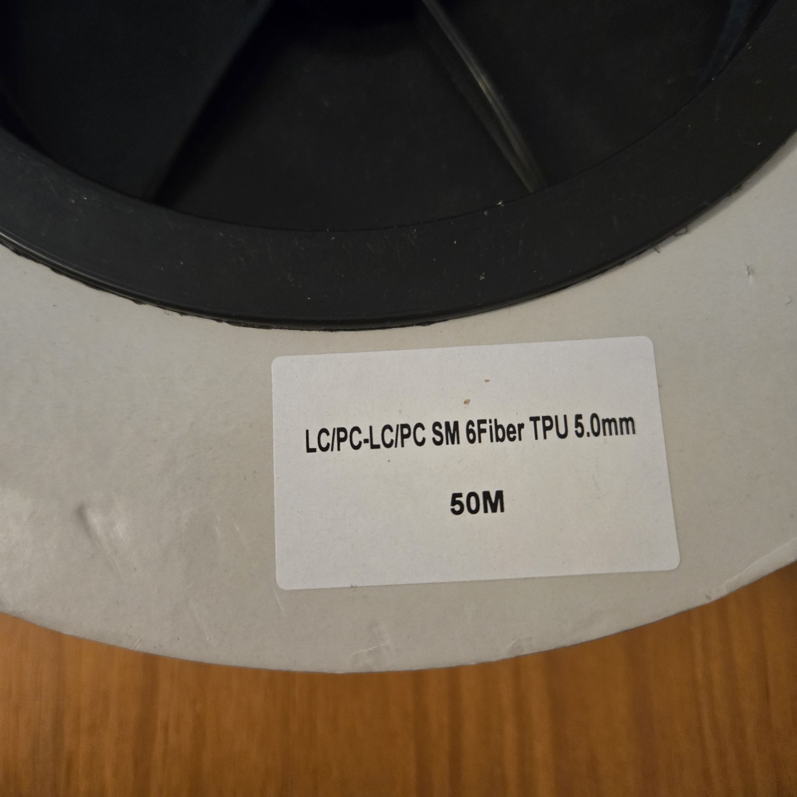 Yutianhome Fiber Optic Cable LC/PC-LC/PC SM 6Fiber TPU 5.0mm 50 m ***READ