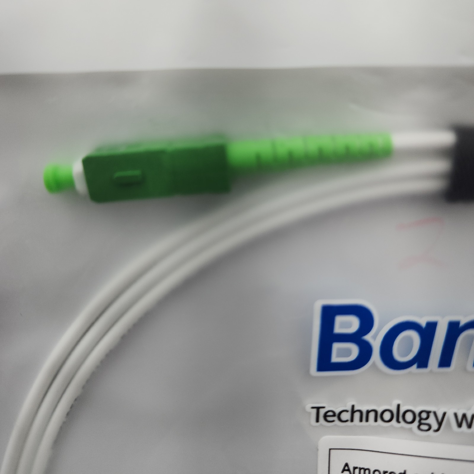 Bangun Fiber Optic Cable New SC/APC-SC/APC Simplex White See Photos