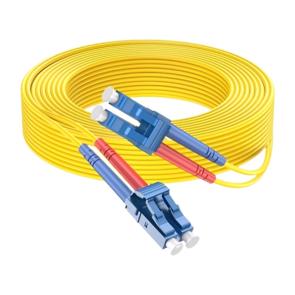 200M 656ft LC UPC to LC UPC OS1 OS2 Single Mode Fiber Optic Patch Cable New