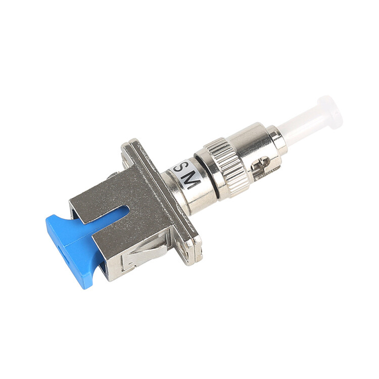 SC/UPC Female to ST/UPC Male Adapter Fiber Optical Coupler Flange Converter