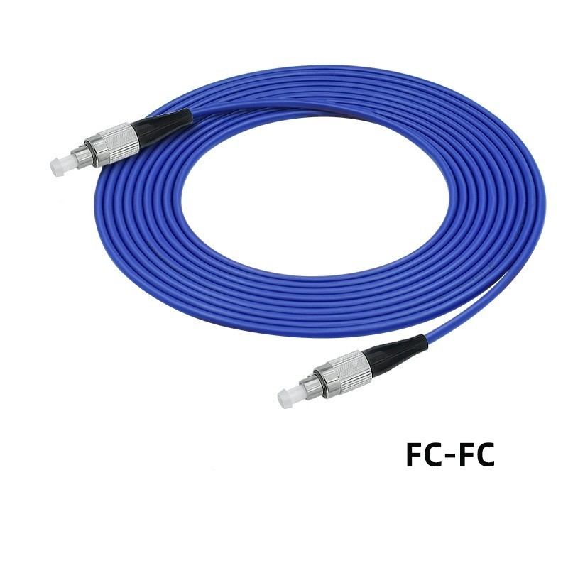 1~30M Armored Fiber Patch Cord Simplex Duplex LC/FC/SC/ST UPC 3mm SM Fiber Cable