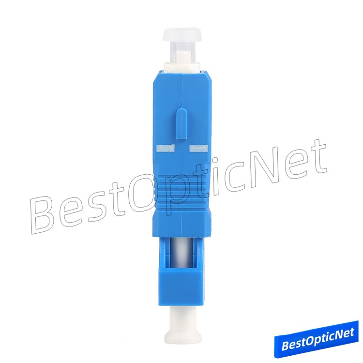 SC Male to LC Female PC APC SM MM Fiber Optical Adapter Optic Converter LC to SC
