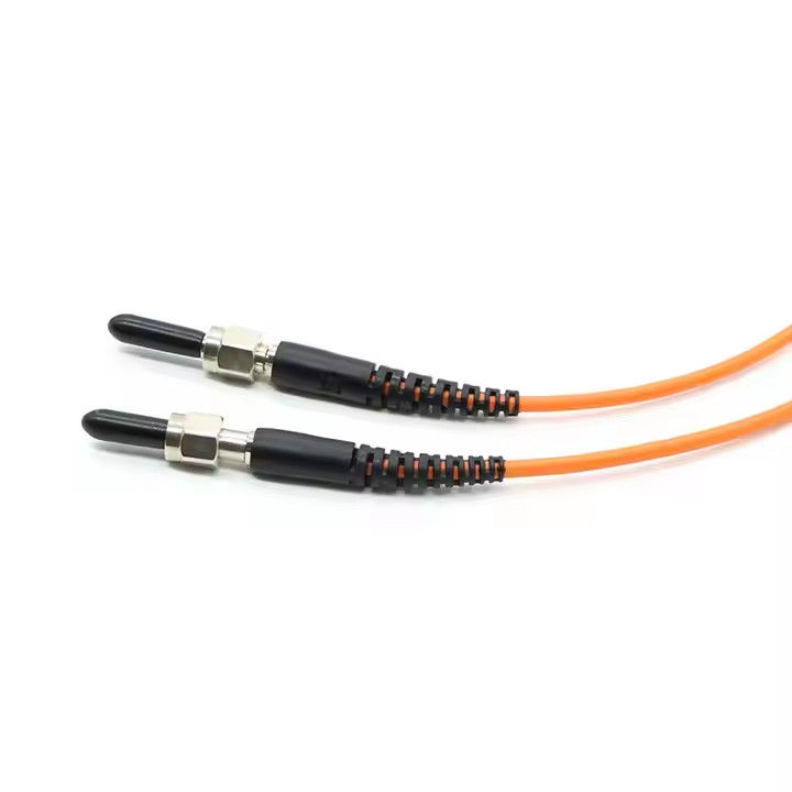 SMA905 Multimode 62.5/125 OM1 3.0mm Simplex 10M SMA-SMA Fiber Optic Patch Cord