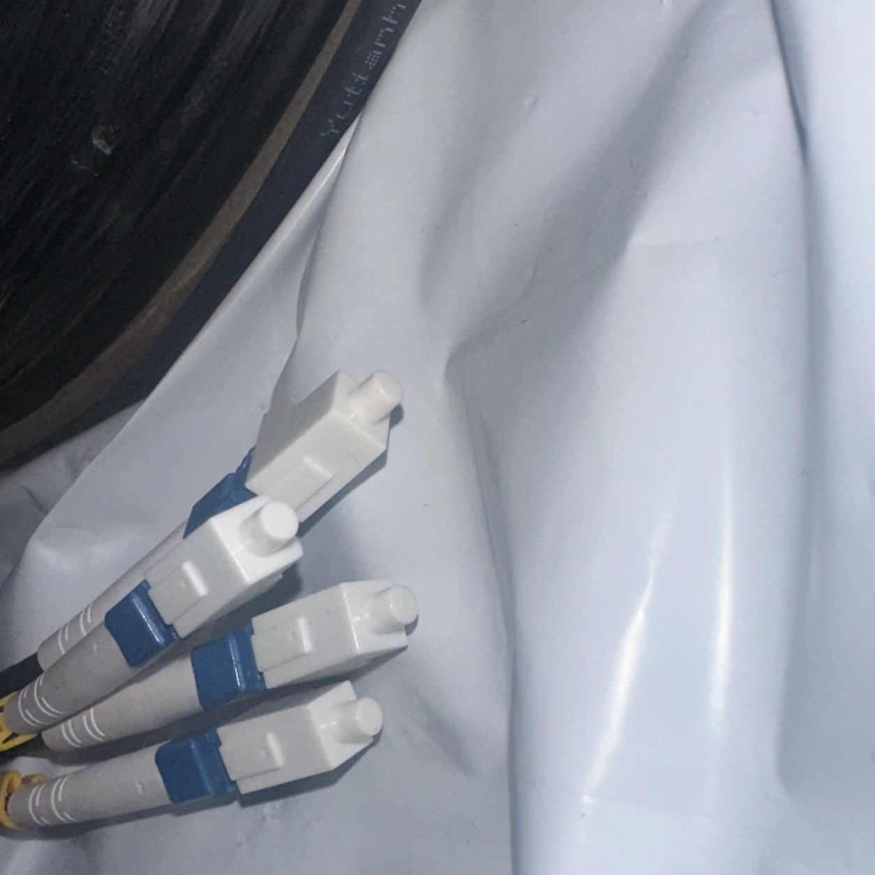 Yutianhome Fiber Optic Cable 1000ft/300m, LC/PC-LC/PC SM 4 Fiber TPU 5.0 mm READ