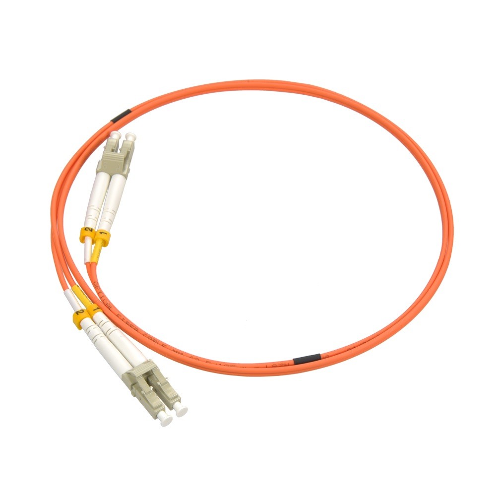 5 Pack of 7m LC/UPC-LC/UPC OM1 Multimode Duplex OFNR 2.0mm Fiber Optic Patch Cab